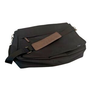 Men's Black Messenger Bag - Goodfellow & Co